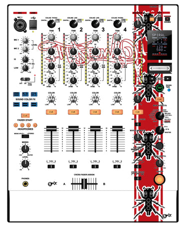 Pioneer DJ DJM 900 NEXUS Skin Thudrumble